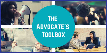 Button to download &quot;The Advocate's Toolbox&quot;