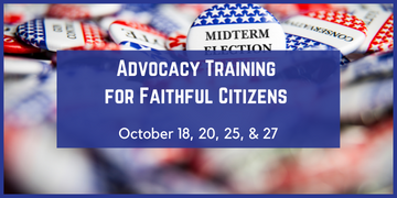 Registration button for advocacy training